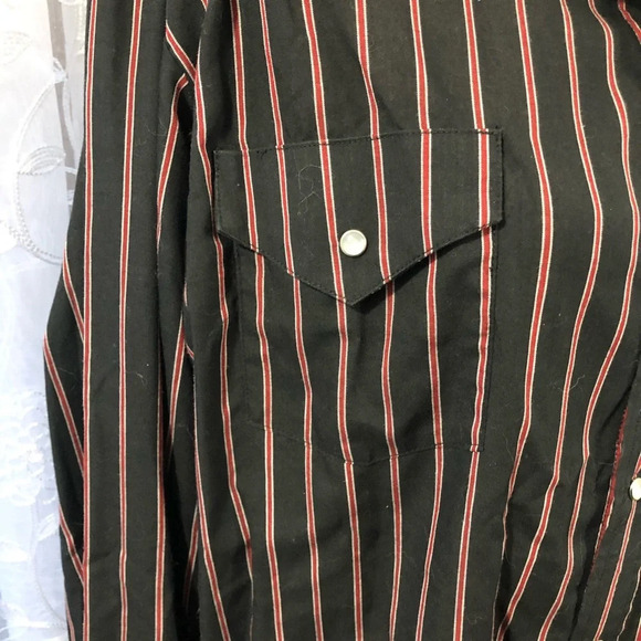 MWG western craft dress shirt LT/2TG red/black - Picture 3 of 9